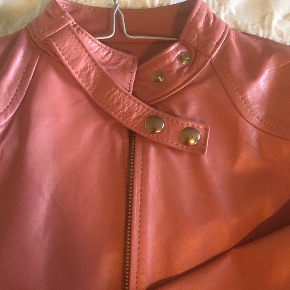 Pink Leather jacket - Picture 7 of 12